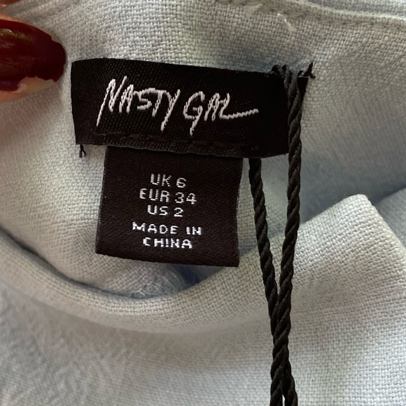 Nasty Gal NWT 2 Piece Tailored Crop Blazer and Short Set - Picture 7 of 12